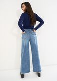 Carrie embroidered jeans DENIM MEDIUM DENIM Woman image number 4