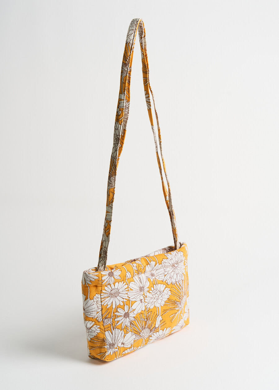 Baylor Small cotton crossbody ARANCIONE Woman , image number 2