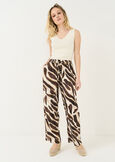 Pepsy trousers with drawstring MARRONE Woman image number 2