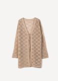 Carina long lurex cardigan GOLD Woman image number 5