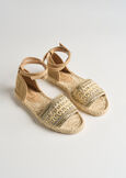 Silvy gold embroidery espadrilles GOLD Woman image number 2