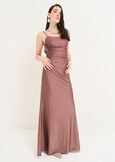 Adam ruched long dress VIOLA Woman image number 1