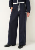Pat double-waistband sweatpants BLU Woman image number 2