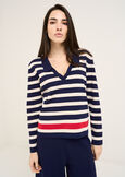 Miriam polo neck knit BLU Woman image number 2