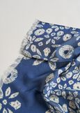 Sibyl scarf with stylized flowers MARRONEBLU Woman image number 3