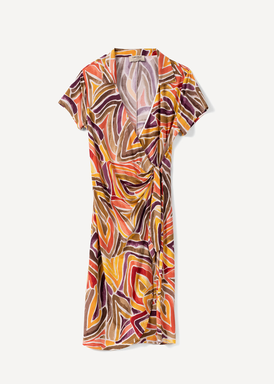 Audrey wrap dress VERDE Woman , image number 5