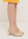 Sly medium heel mesh shoes BIANCO WHITE Woman image number 1