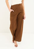 Patrick cotton trousers MARRONE Woman image number 2