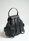 Briky black faux leather backpack NEROMARRONE Woman image number 3