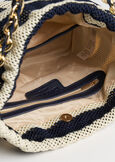 Blexy striped bucket bag BLU BLUE Woman image number 3