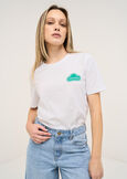Stefany vintage logo T-shirt BIANCO WHITE Woman image number 1