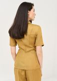 Camila Laboratory shirt MARRONE Woman image number 4
