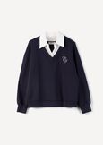 Fabiola double-layer sweatshirt BLU Woman image number 5
