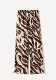 Pepsy trousers with drawstring MARRONE Woman image number 6