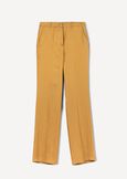 Pablito slub linen trousers MARRONE Woman image number 5