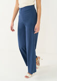 Paok wide-leg cotton trousers BLU AVION Woman image number 3