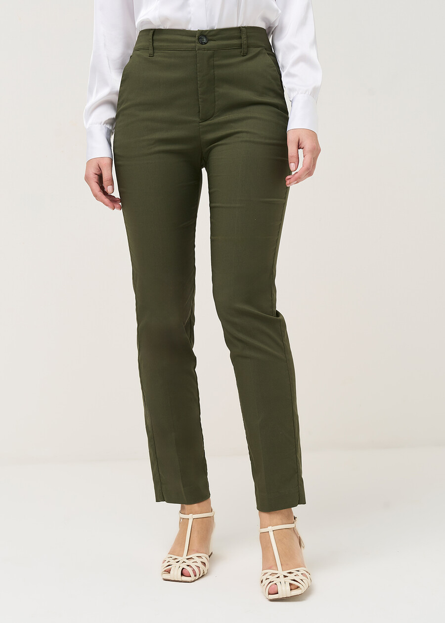 Alice bengalina trousers VERDEBLU Woman , image number 3