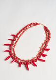 Ghil coral effect necklace ROSSO Woman image number 2
