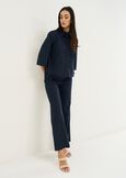 Cely short cotton shirt VERDEBLU Woman image number 5