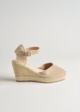 Sophie genuine leather espadrilles BEIGE LIGHT BEIGE Woman image number 5