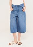 Dem 5-pocket denim bermuda DENIM Woman image number 2