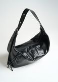 Bayk zip pocket hobo bag ROSSO BORDEAUXNERO Woman image number 3