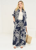 Prince printed trousers BLU Woman image number 1