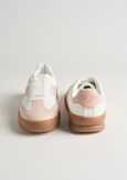 Sarah bicolor faux-leather sneakers BIANCO WHITE Woman image number 3