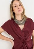 Arios cut-out midi dress MARRONE BRONZEVIOLA Woman image number 2