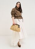 Gaia aviator style short jacket MARRONE Woman image number 5