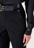 Trousers Alice in technical fabric NERO BLACKBEIGE GESSOBLU Woman image number 5