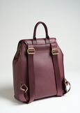 Barley deer-effect backpack ROSSO BORDEAUX Woman image number 4