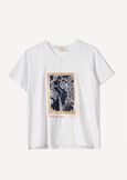 Smokey postcard print T-shirt BIANCO WHITE Woman image number 4