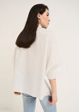 Chery flamingo embroidery shirt BIANCO WHITE Woman image number 4