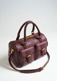 Barney deer-effect bowling bag ROSSO BORDEAUX Woman image number 3