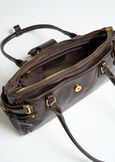 Basha faux leather bowling bag MARRONE Woman image number 4