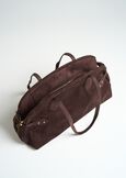 Bagary embossed croc bowling bag MARRONE Woman image number 2