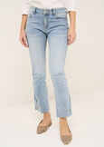Dilan floral lace jeans DENIM MEDIUM DENIM Woman image number 2