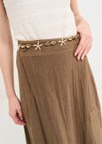 Calyd shell and pearl belt GOLD Woman image number 1