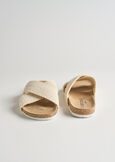 Soave low crochet sandals BEIGE LATTE Woman image number 4