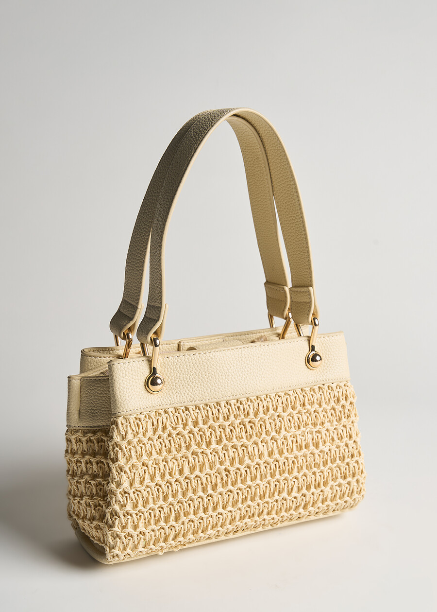 Ballia Small straw bag BEIGE LIGHT BEIGE Woman , image number 2