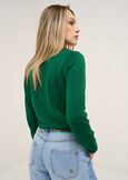 Meg V-neck yarn knit VERDE GARDEN Woman image number 4