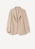 Geky single-breasted jacket MARRONEMABKSBLU Woman image number 6