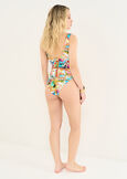 Cleo Coast print one-piece swimsuit GIALLO MANGO Woman image number 4