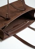 Baika faux-suede shopping bag MARRONE Woman image number 5