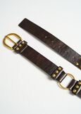 Craig brushed faux-leather belt MARRONE Woman image number 3