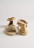Silvy gold embroidery espadrilles GOLD Woman image number 4