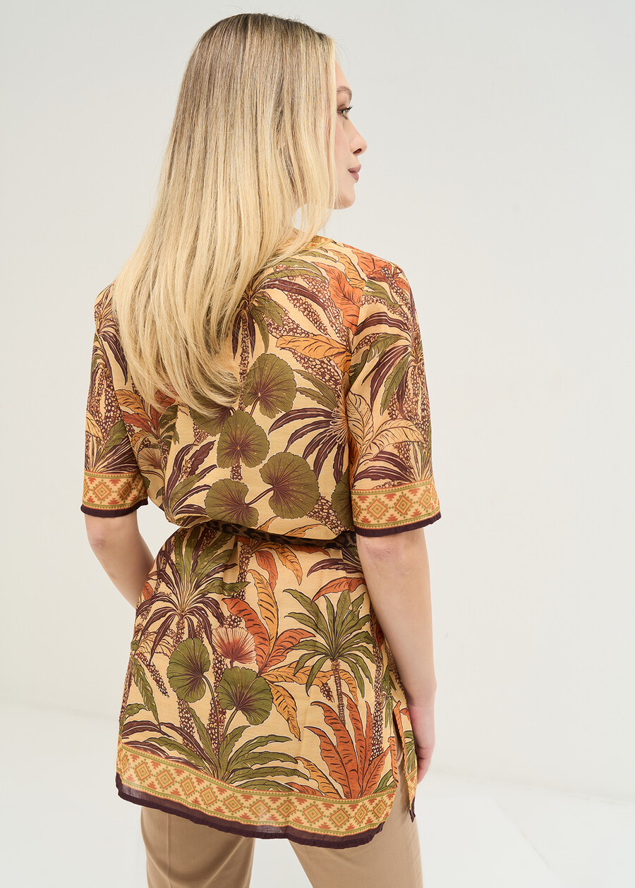Biggy printed Kurta blouse RAORF Woman , image number 3