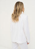 Gennifer linen blend jacket BLUROSABIANCO WHITEROSA FUCSIA Woman image number 4