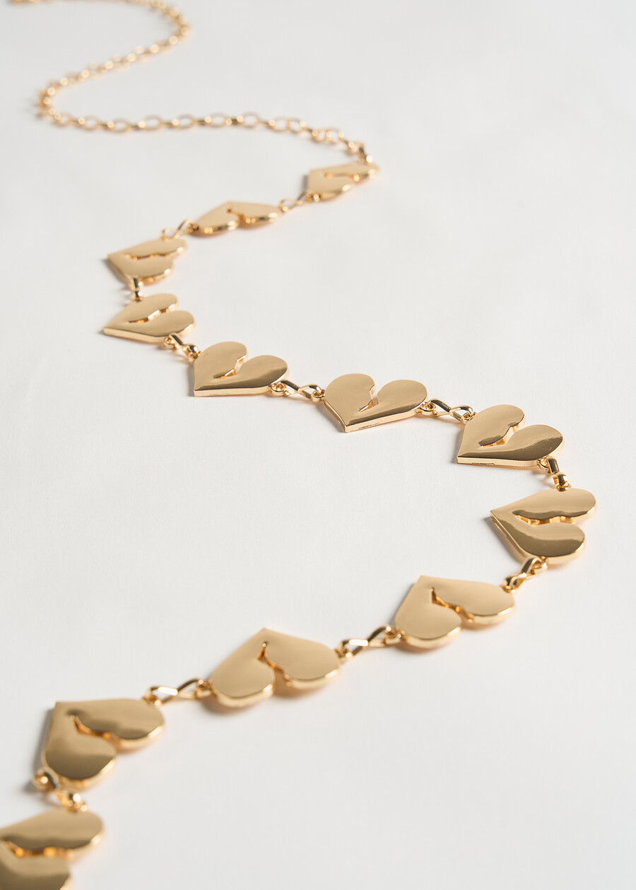 Callie heart jewel belt GOLD Woman , image number 3